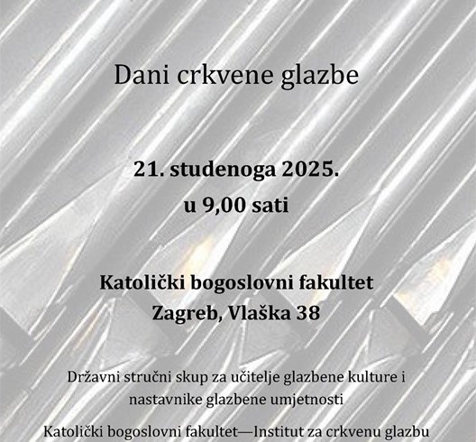 Dani crkvene glazbe na KBF-u